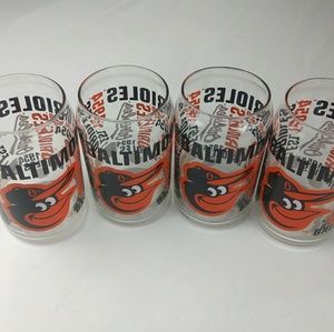 4 Boelter Brands MLB Baltimore Orioles 16-Ounce